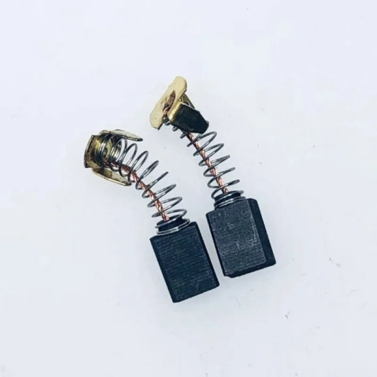 Щетка Rezer №450 6*10*17 Greapo PQA 1,2кВт, пружина, пятак-уши 