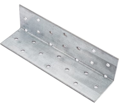 Крепежный уголок равносторонний 2,0 мм, 40х40х140