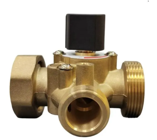 Смеситель трехходовой для групп быстрого монтажа МК,правый