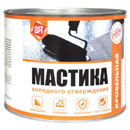 Мастика битумная 1.8кг холодного отверждения ВИТ 18574