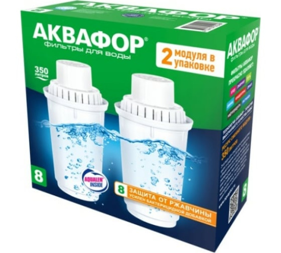 Комплект сменных модулей Аквафор В100-8, 2 шт (арт.И10258)