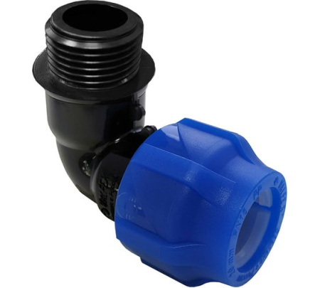 Отвод компресс 25х3/4 НР Valfeх