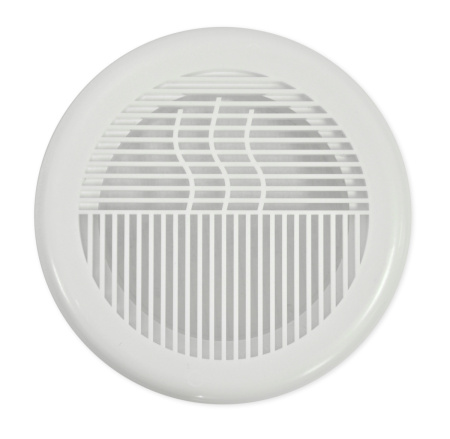 Решетка круглая D164 вытяжн с фланцем D125 12,5РПКФ