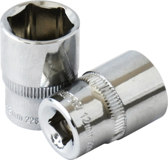 Головка торцевая 1/4" 10мм 6-гранная Кратон 22801009