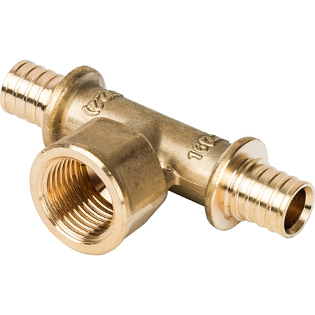 Тройник аксиальный 16-2.2*1/2F*16 H-T1602F