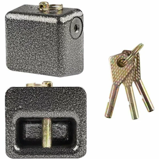 Замок с потайным механизмом 78х82мм 105210