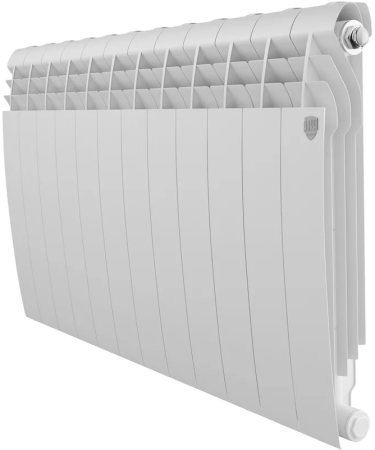 Радиатор Биметалл 500 Royal Thermo BiLiner Bianco Traffico (белый) 12 сек.
