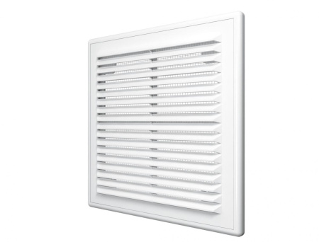 Решетка вентиляционная вытяжная 183х253 бел 1825Р