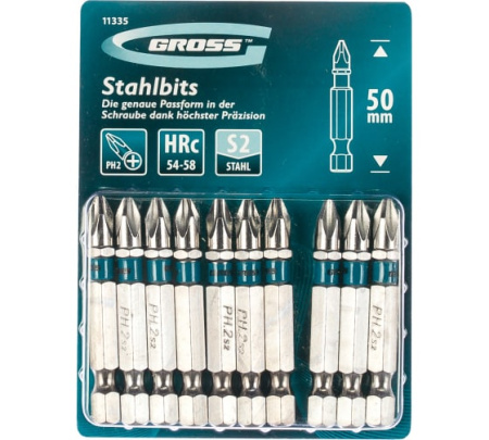 Бита Gross PH2х50 1 шт  11335