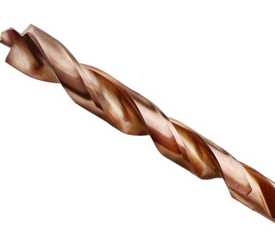 Сверло по металлу цилиндрический хвостовик 4.5*80 мм Vertextools COBALT