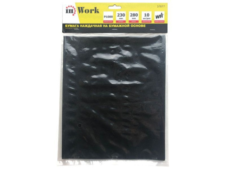 Шлифовальная бумага бумажн. основа Р100 водостойк.