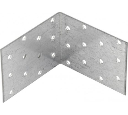 Крепежный уголок равносторонний 2,0 мм, 80х80х60 46425
