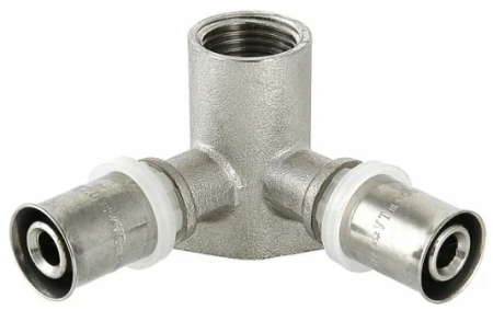 Прессфитинг Водорозетка проходная 20х1/2 ВР