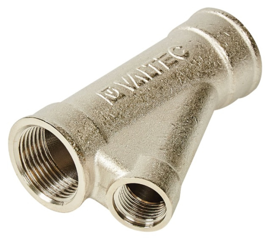 Тройник косой для гильзы под погружн. датчик темп. 1/2"х3/4" TDS032N