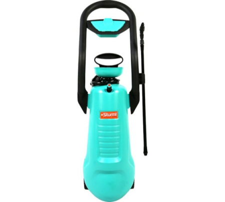 Опрыскиватель 12л. с ручным насосом, шланг, на колесах,кейс 3016-22-12 Sturm