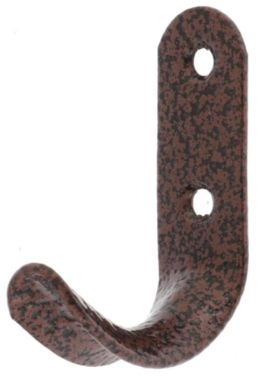 Крючок-вешалка №7 пол.медь Кунгур 1/300 #7