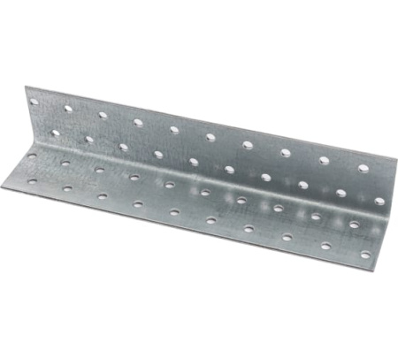 Крепежный уголок равносторонний 2,0 мм, 40х40х200