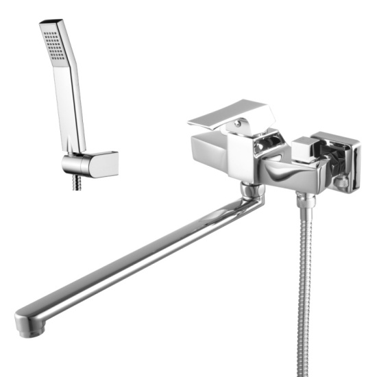 Смеситель для ванны LeMark LM4517C (с плоским изливом)/54814