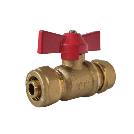 Кран шаровый под метапол 16