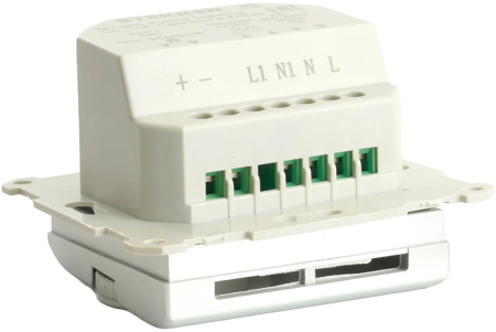 Терморегулятор для теплого пола механический 3500W Катрин серебро GLS00-7117-03