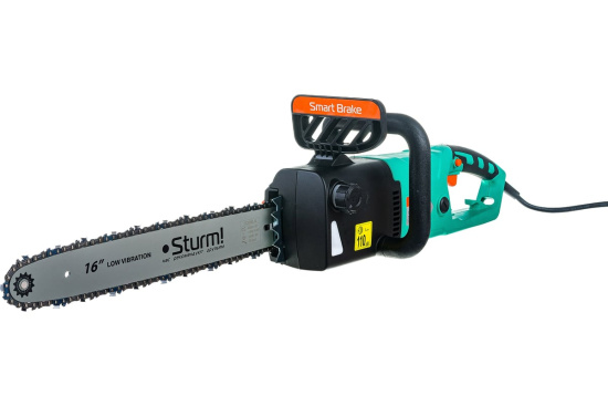 Пила цепная электрическая Sturm СС2616SL шина16" 56 звеньев, шаг цепи 3/8