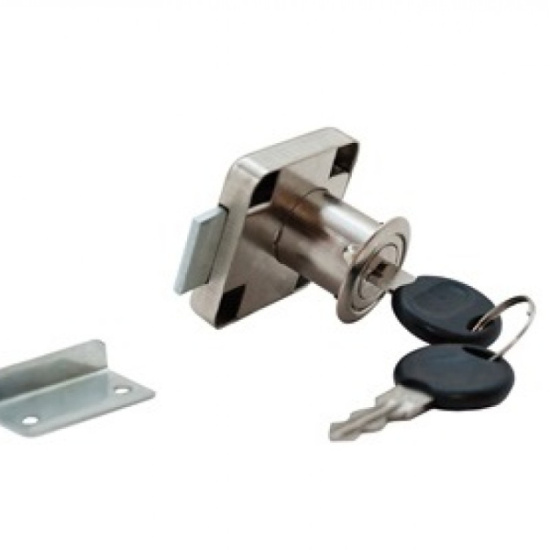 Замок мебельный №138 (хром)