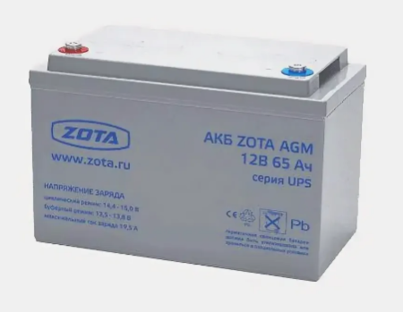 Аккумуляторная батарея Zota AGM 65-12