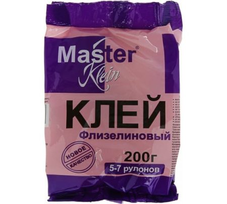Клей обойный MASTER KLEIN флизелин 200гр