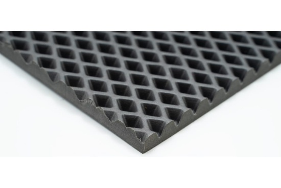 Коврик универсальный "РОМБ" 680*480мм 423 серый