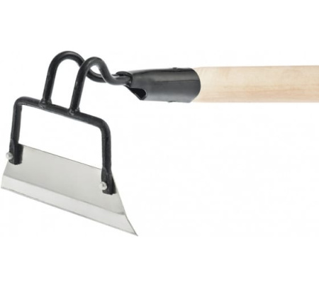 Мотыга из нерж.стали 200х50мм с черенком 1300 мм //СИБРТЕХ (62329)