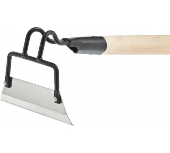 Мотыга из нерж.стали 200х50мм с черенком 1300 мм //СИБРТЕХ (62329)