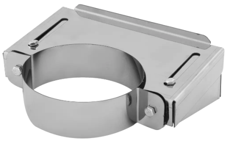 Кронштейн стеновой раздвижной DN150 1,0/430 Ferrum 