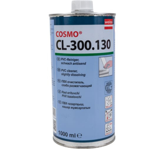 Очиститель ПВХ Cosmofen CL-300.130  металлическая банка 1000 мл.