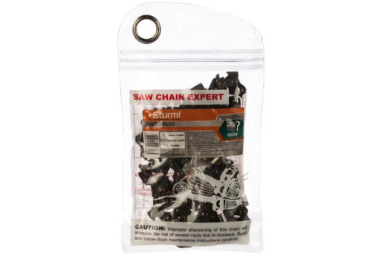 Цепь Sturm SC32515CRT-66, 66 звеньев 0,058", шаг 0,325" круглый хромир., каленый зуб (69495)