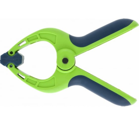 Струбцина клещеобразная, пл.корп. 2-х комп.рукоятки, усилен.пружина 3-3/16/82мм//Сибртех (20788)