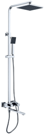 Смеситель для ванны и душа LeMark Tropic LM7004CS/122193