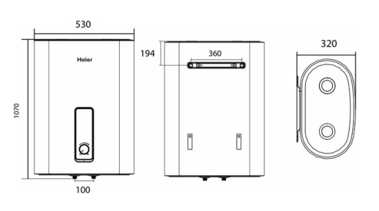 ЭВН HAIER ES80V-F3 