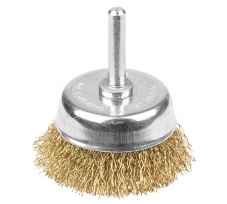 Щетка чашечная для дрели витая 0,3мм 75мм STAYER 35117-075_z01