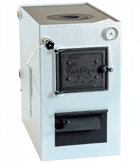 Котел комб. стальной 10кВт Сибирь универсальный 10 ОВК