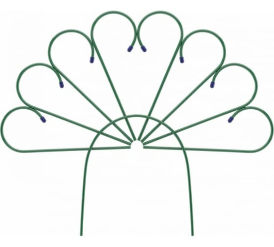 Заборчик садово-парковый "Павлин", 0,7 х 0,9см,  (65043)