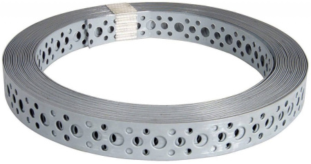 Лента перфорированная прямая 0,7 х 20 (25м)