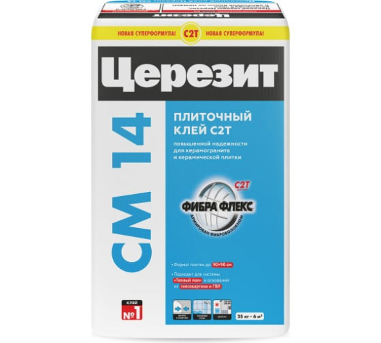 Клей д/плитки EXTRA CEREZIT 25кг CM 14