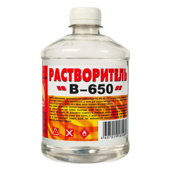 Растворитель 650 0,5 л/0,4 кг Вершина