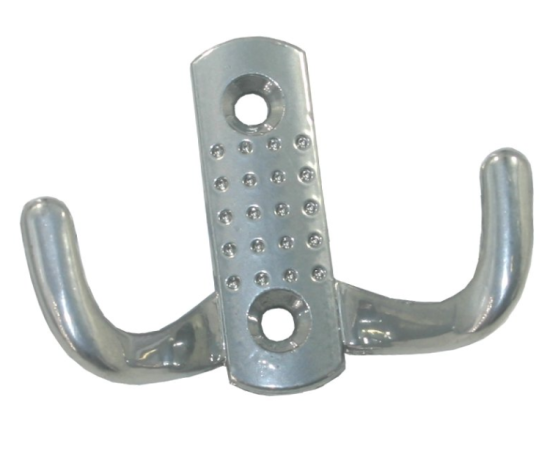 Крючок-вешалка №10 хром эффект Кунгур 1/100 #7