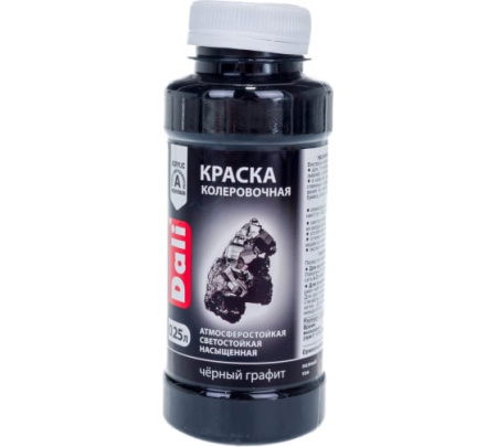 Паста колеровочная DALI 0,25л Черный графит Рогнеда