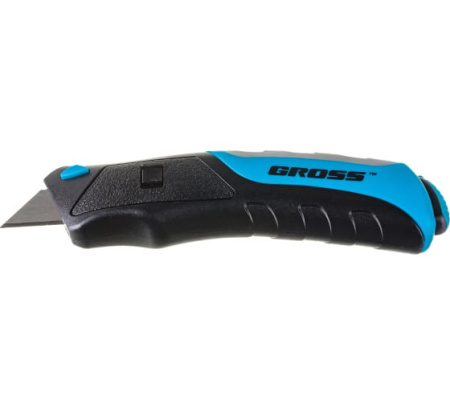 Нож, рем.-моннтаж, автовыброс/возвр. лезвия, 175мм+5з.л. GROSS 78879