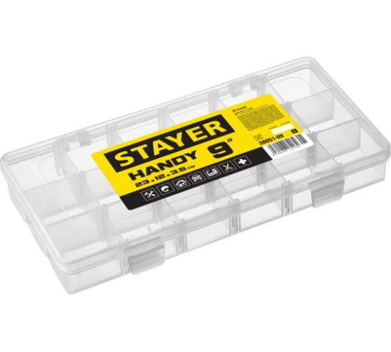 Органайзер MINIMAX, пластиковый 9'', STAYER 38051-09