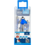 Фреза кромочная конусная с подшипн. Vertextools хв.8мм 3520-081230