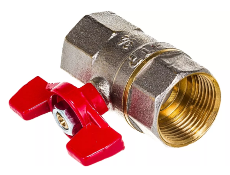 Кран шаровый RTP 3/4" г/ш бабочка PN25