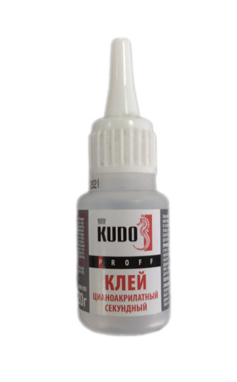 Клей цианоакрилатный секудный KUDO 20гр